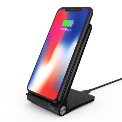 Foldable 7.5W Fast Wireless Charger for iPhone X/8/8 Plus,10W wireless charger fast charging for Samsung Galaxy S9/Plus/S8/Plus