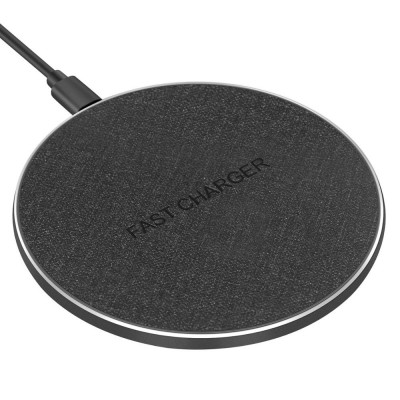 Qi Fast Wireless Charger,Ultra-Slim 7.5W/10W Wireless Charging Pad Compatible with Phone XS MAX/XR/XS/X/8 Plus/8